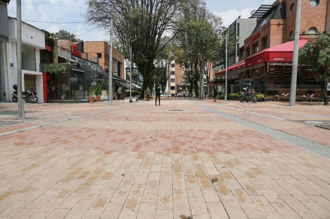 Calles autorizadas en la Zona Rosa para Bogotá A Cielo Abierto 