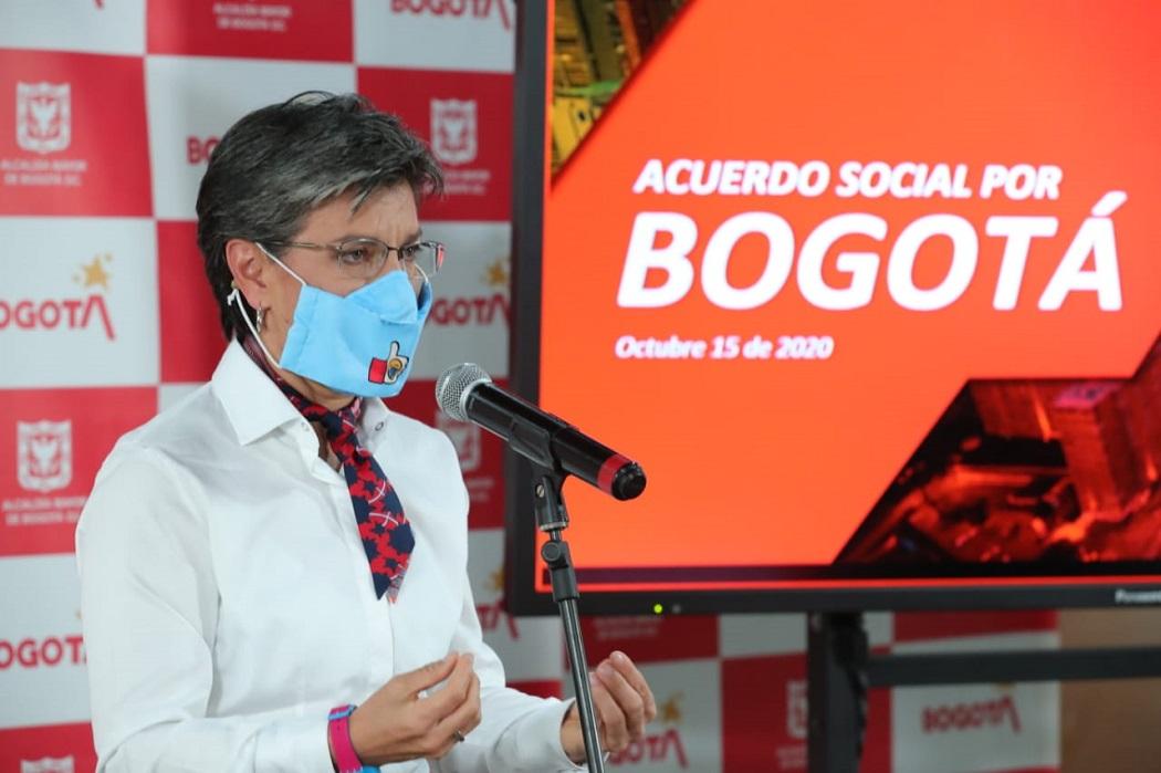 Propuesta de acuerdo social para Bogotá al Gobierno Nacional 