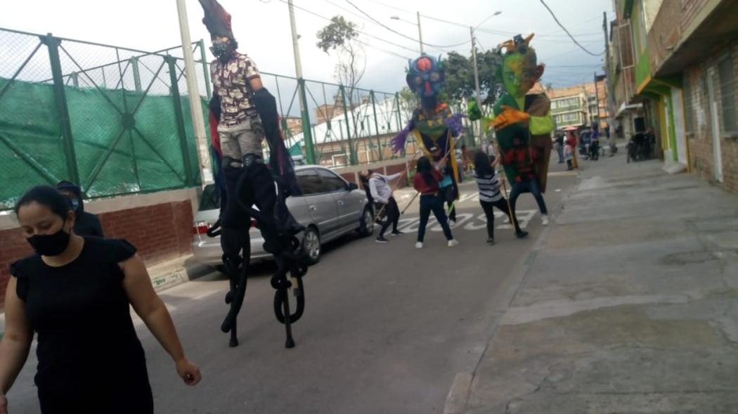 Ensayo Comparsa Día del Niño en Ciudad Bolívar.