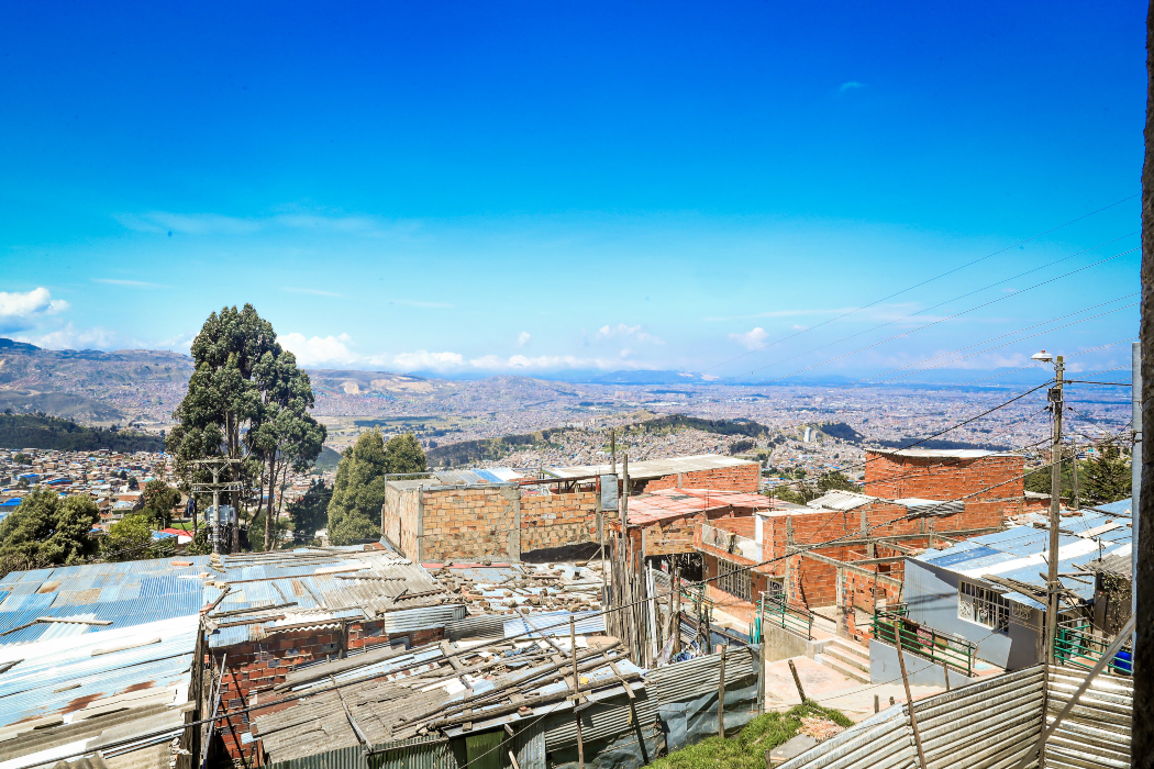Viviendas en San Cristóbal, una de las localidades donde se llevará a cabo el Plan Terrazas