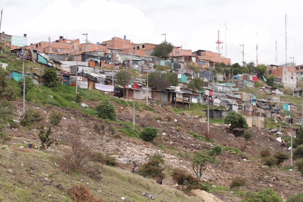 Sector de Altos de la Estancia en la localidad de Ciudad Bolívar. Foto: @bogota