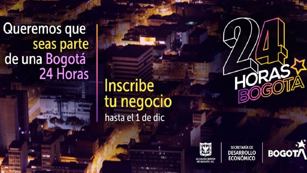 La jornada #BogotáProductiva24Horas se hará entre el 3 y 13 de diciembre
