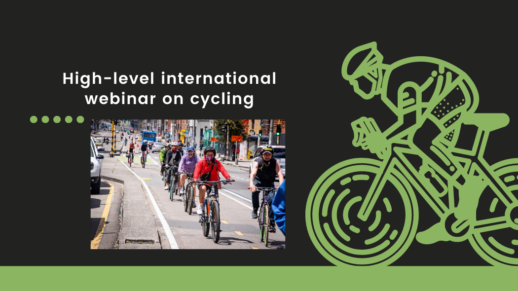 "High-level international webinar on cycling"