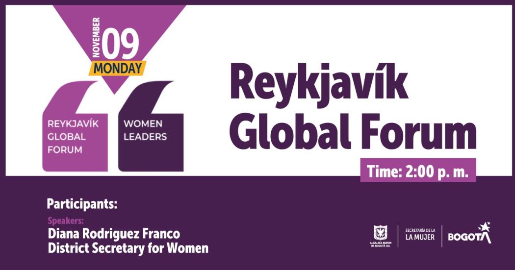 Reykjavik World Forum - Women Leaders 2020