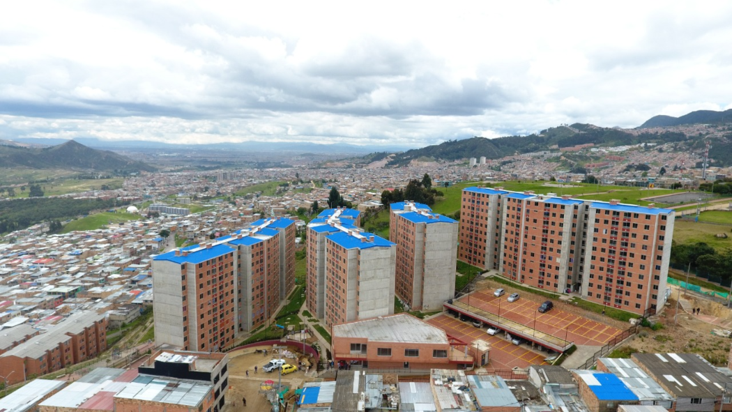 Proyecto de Viviendas de Interés Social en el sur de Bogotá. Foto: Secretaría del Hábitat