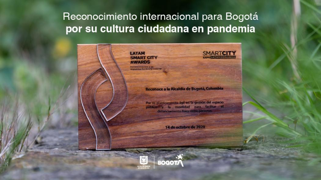 Reconocimiento internacional para Bogotá por su cultura ciudadana en pandemia