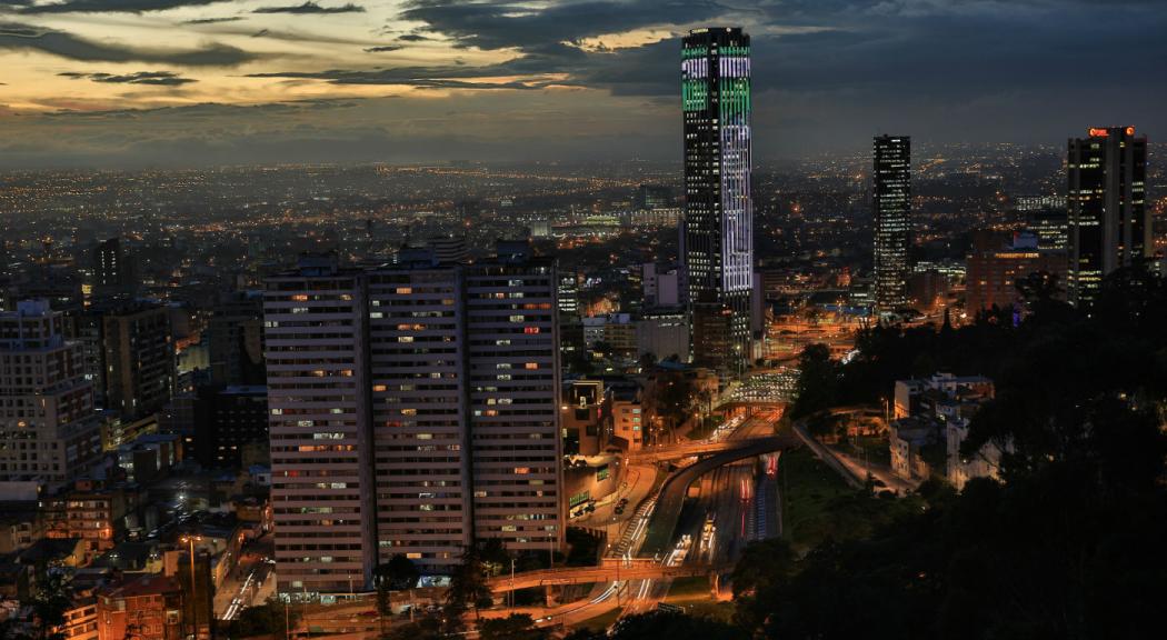 Foto Panorámica de Bogotá