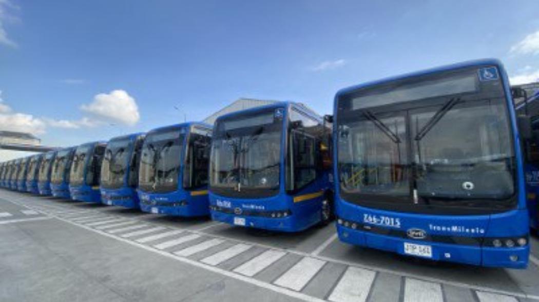Buses- nuevos- electricos. Foto: Transmilenio