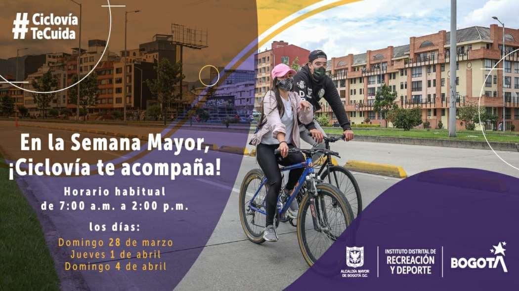 Ciclovía de Bogotá. 