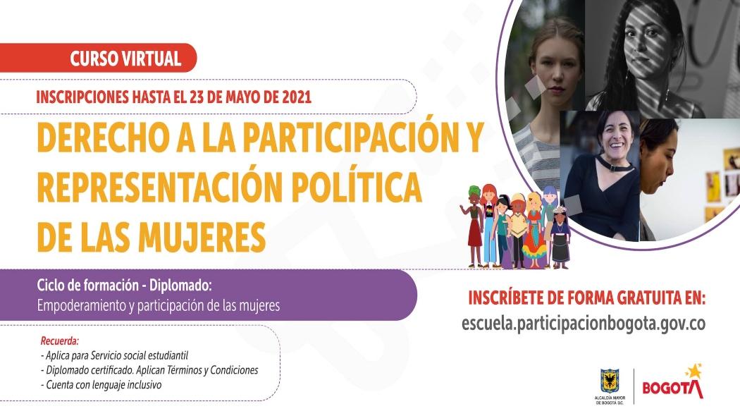 Curso virtual Derecho a la Participación y Representación Política de las Mujeres