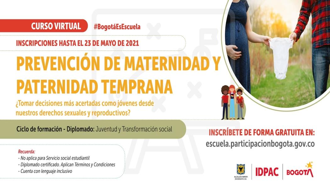 Curso de formación Prevención de Maternidad y Paternidad Temprana