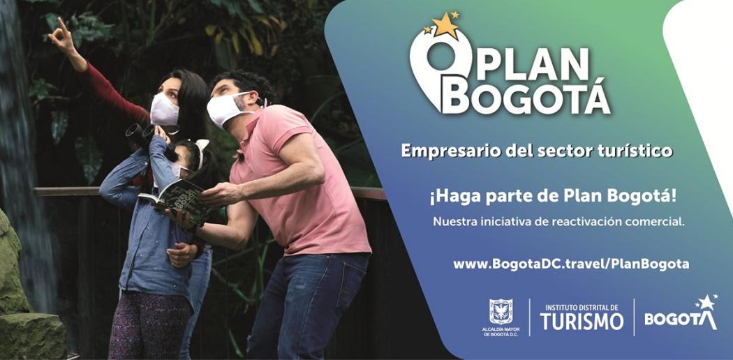 Plan Bogotá es un espacio digital de intercambio comercial en el que podrá dar a conocer sus productos y servicios a precios diferenciales. Imagen: IDT.
