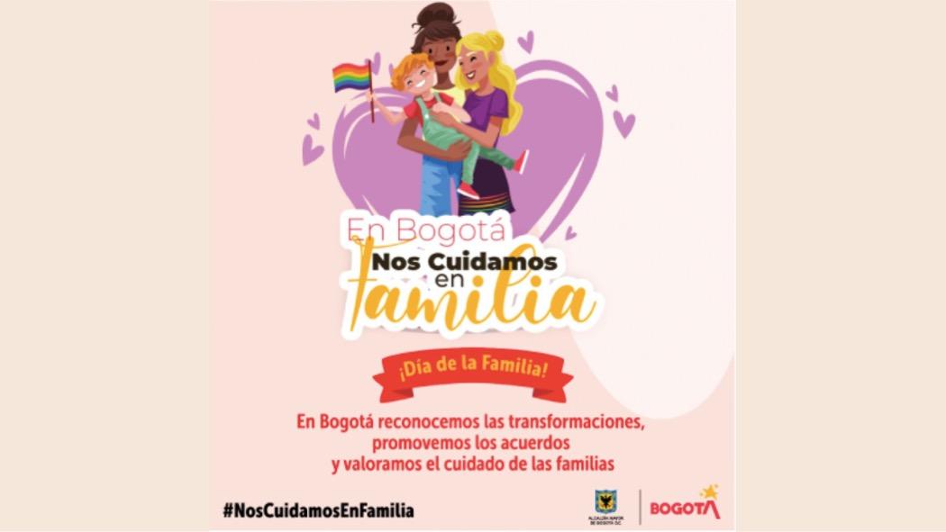 Bajo el lema: ‘En Bogotá nos cuidamos en familia’, los y las bogotanas podrán acceder a las actividades y servicios de entidades distritales y nacionales. Imagen: Secretaria de integración Social