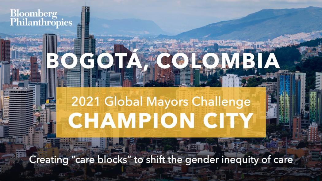 Bogotá wins Bloomberg Philanthropies Global Mayors Challenge