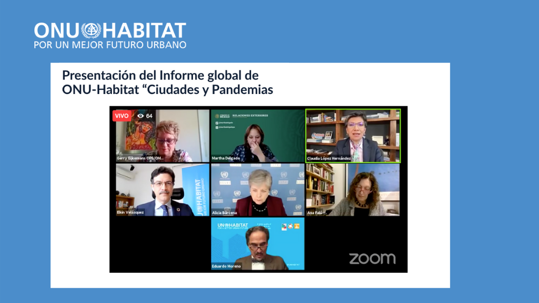 Mayor at UN Habitat meeting 