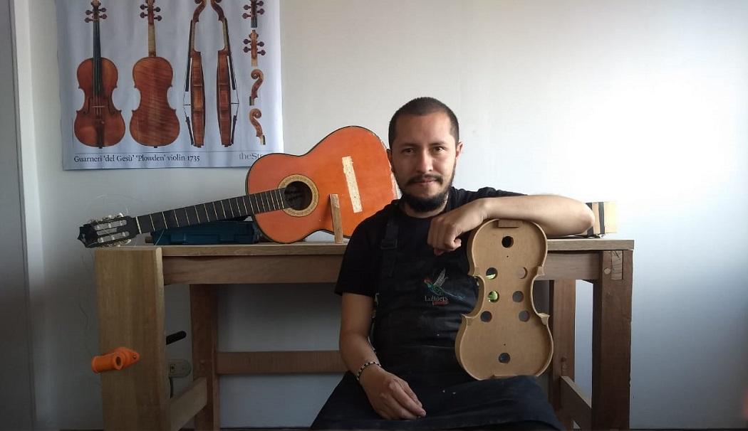 Daniel Marulanda, Luthier. Foto: Archivo Personal