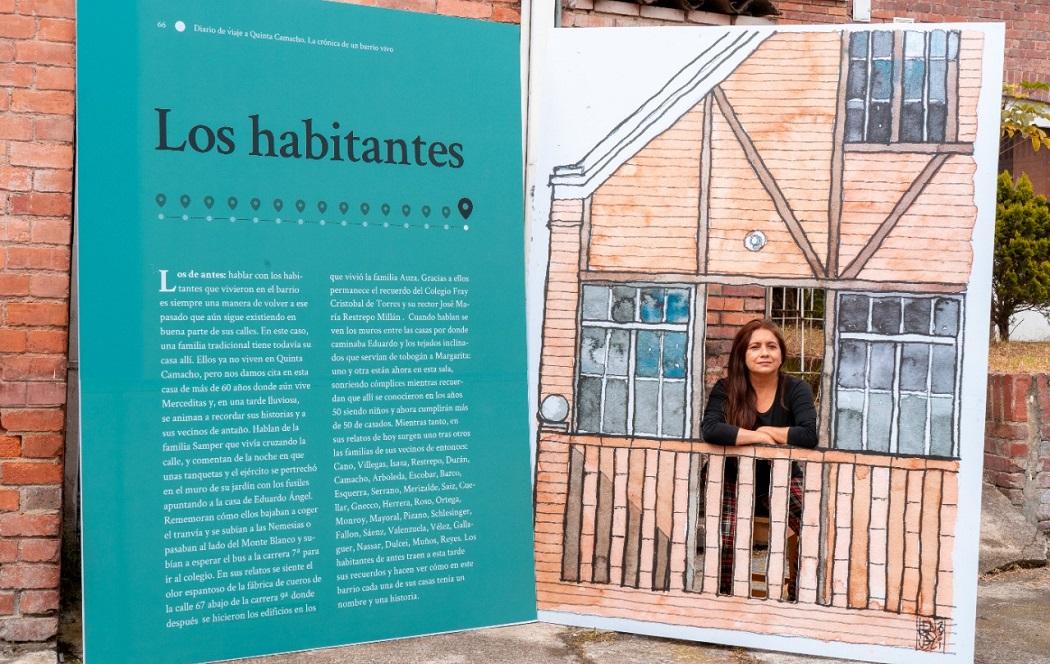 Una hermosa casa de Quinta Camacho fue adecuada para dar servicio a esa comunidad conservando su valor como patrimonio arquitectónico. Foto: Archivo Personal.