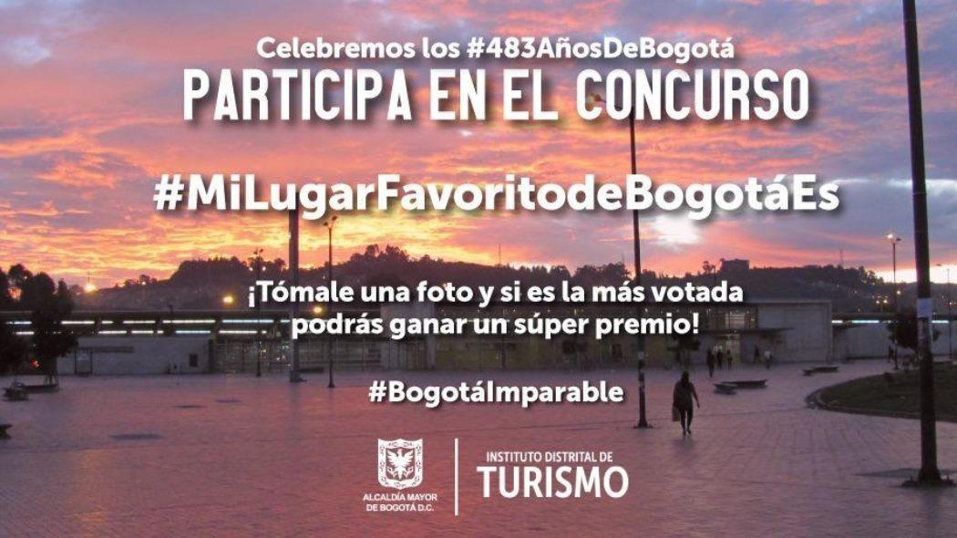 Comparte en tu Instagram la fotografía de tu lugar favorito, con el numeral: #MiLugarFavoritoDeBogotáEs.