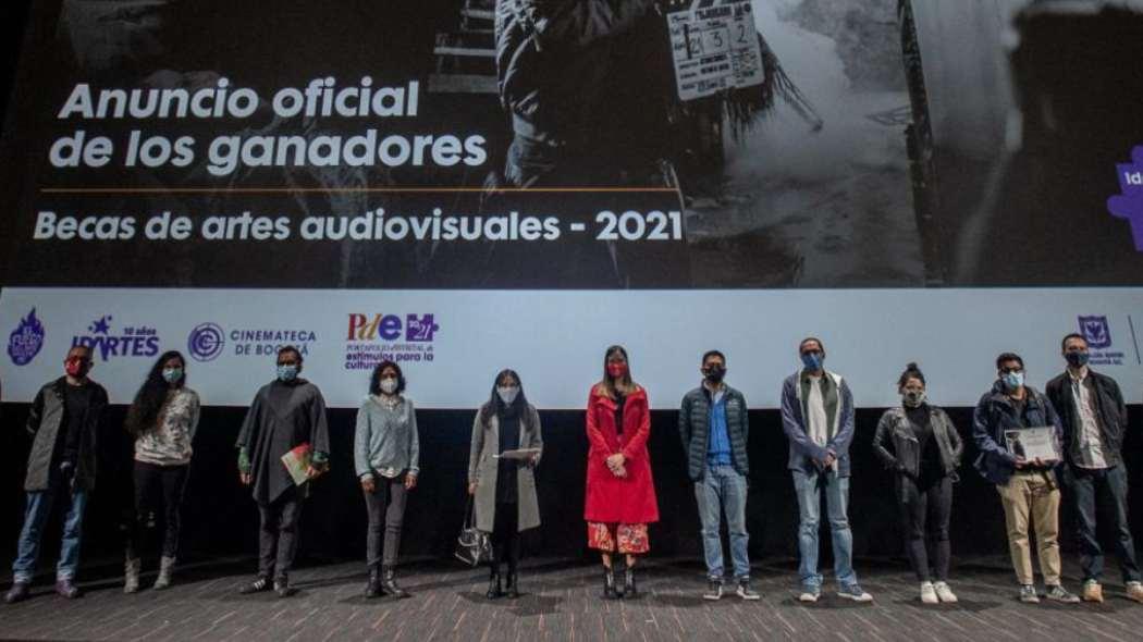 Ganadores de estímulos de la Gerencia de Artes Audiovisuales 2021