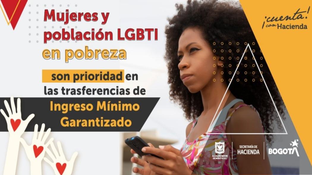 Ingreso Mínimo Garantizado prioriza a mujeres y población LGBTI