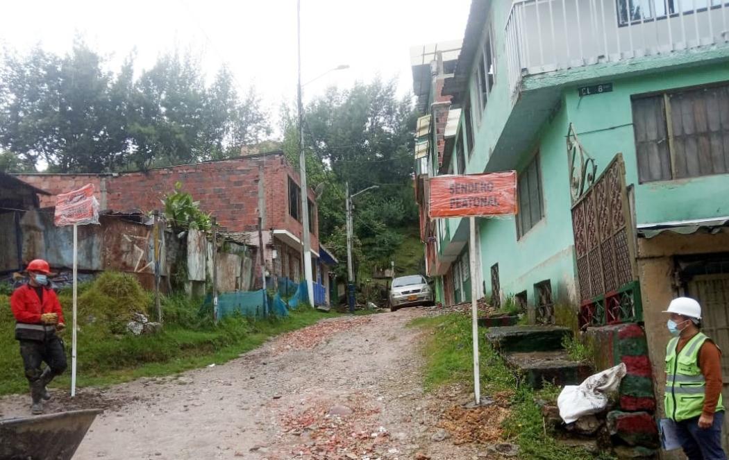Las obras de mejoramiento de barrios se realizarán en las localidades de Suba y Usaquén.Foto:Caja de Vivienda Popular