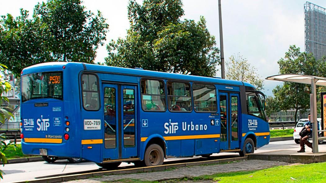 Bus del SITP.