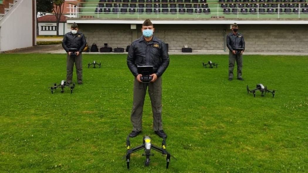 Las autoridades y han resuelto varios casos con los drones.