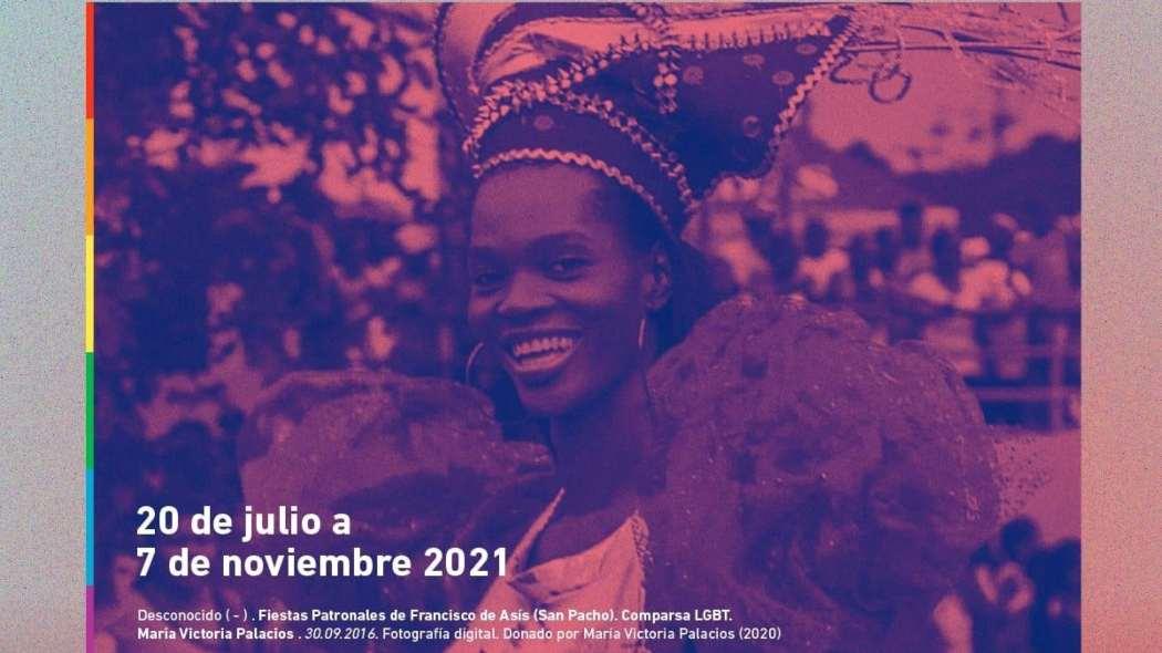 Exposición 'Dos velocidades: historias del movimiento LGBTI en Colombia'.