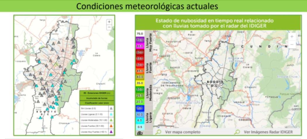 Clima de hoy 22 de octubre y mañana del sábado 23 de octubre en Bogotá