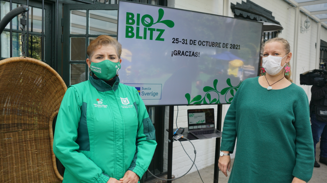 Bogotá: Inauguración semana ambiental Bioblitz en embajada de Suecia
