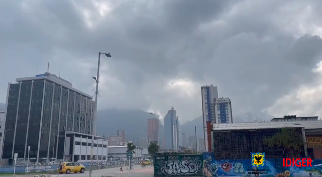 Reporte del clima para hoy 18 de noviembre en la ciudad de Bogotá