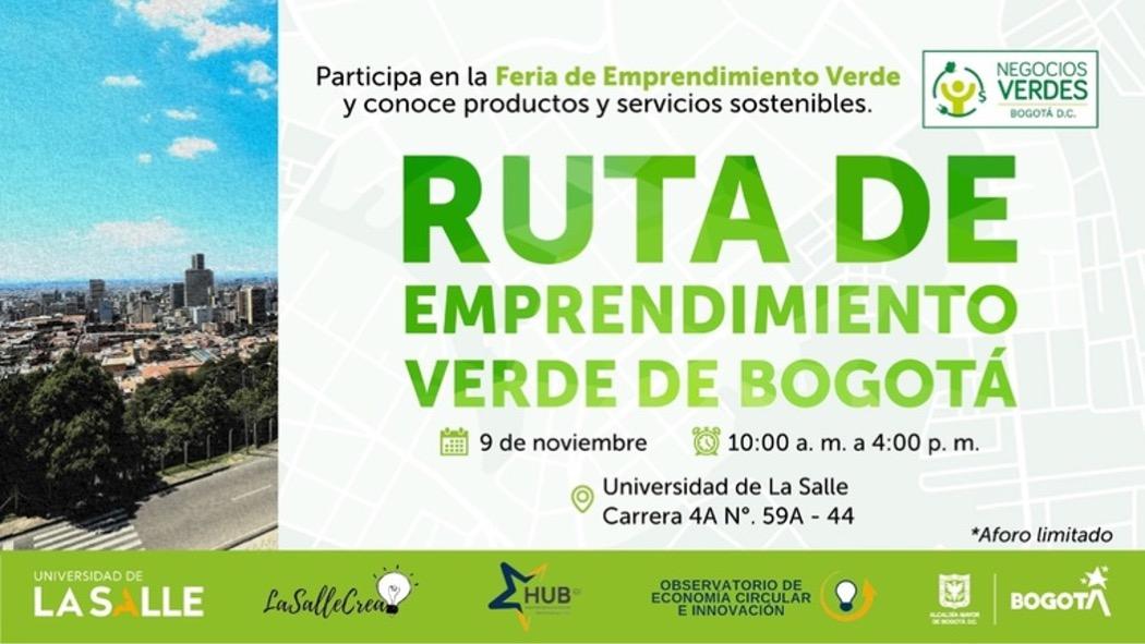 Diez emprendedores participarán en la Feria de Emprendimiento Verde en Bogotá