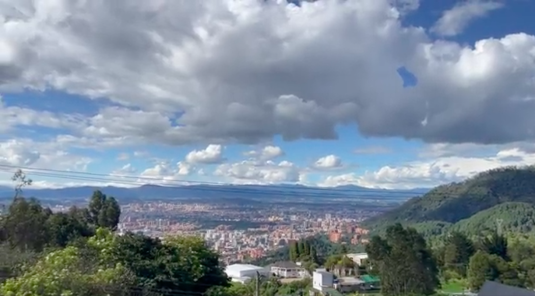 Clima 30 de noviembre: Predominio de tiempo seco en Bogotá 