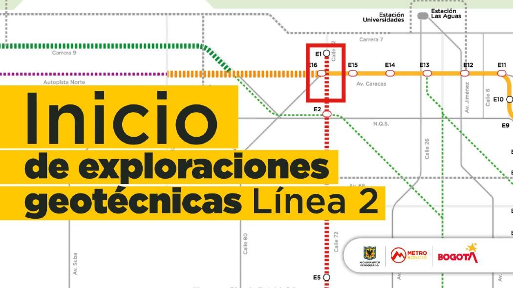 Línea 2 del Metro de Bogotá: arrancaron exploraciones de geotecnia |  