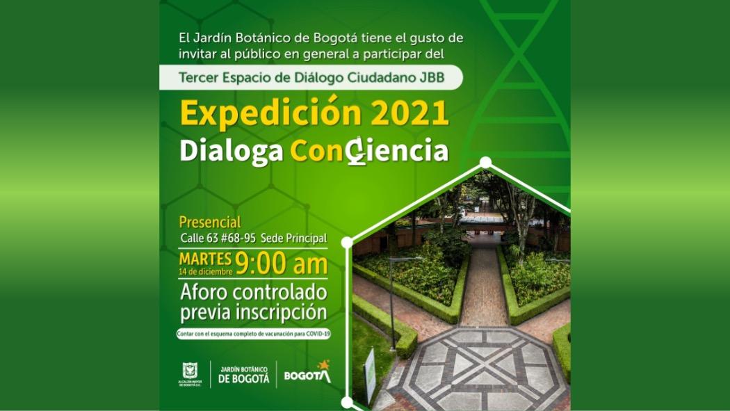 Tercer espacio diálogo ciudadano: Expedición 2021 Dialoga ConCiencia