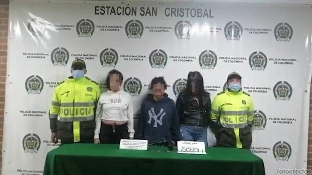 La Policía capturó a 'Las Chicas Superpoderosas' señaladas por hurtos