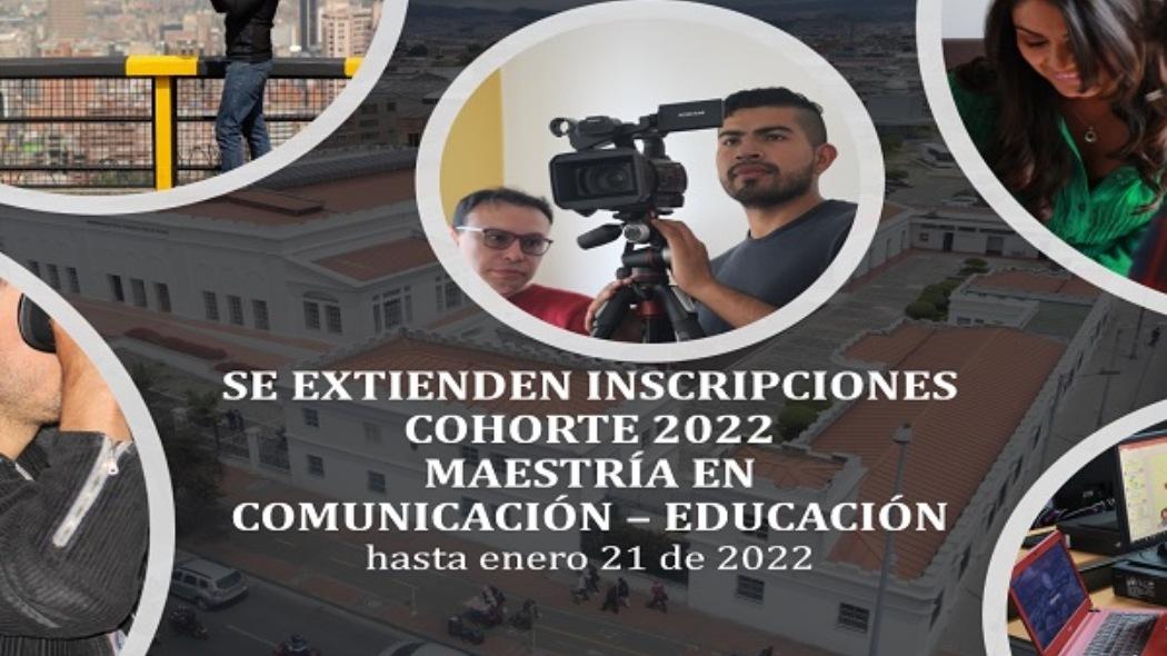 Maestría en Comunicación-Educación en U. Distrital 2020: nuevos plazos
