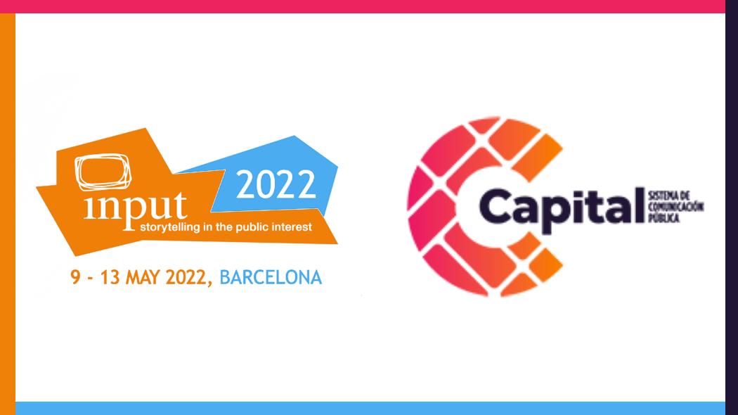 Logo muestra Input y logo Canal Capital