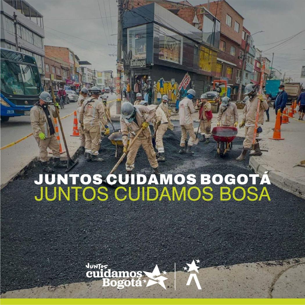 #JuntosCuidamosBosa con actividades de limpieza y mejora de parques