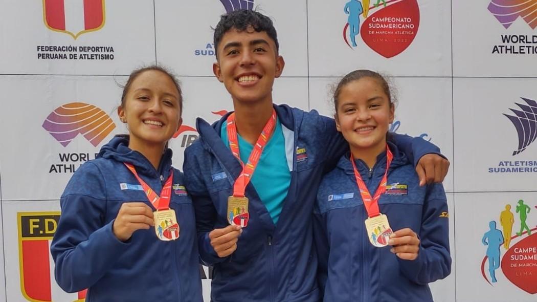 Campeonato Suramericano de Marcha Atlética: medallas de oro, Bogotá