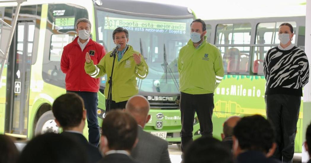 Bogotá tendrá segunda flota de buses eléctricos más grande del mundo