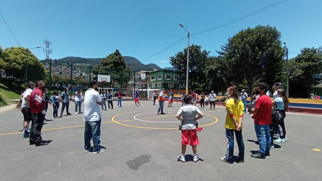 Los jóvenes de Ciudad Bolívar reciben mensaje de apoyo del Idipron 