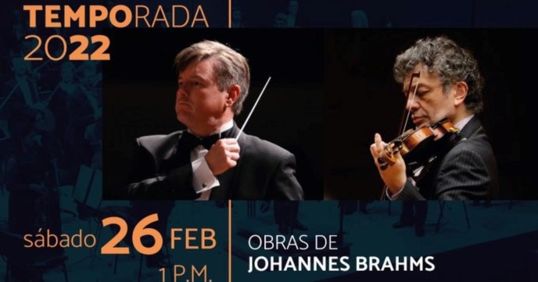 Programación Orquesta Filarmónica de Bogotá 25 y 26 de febrero 2022