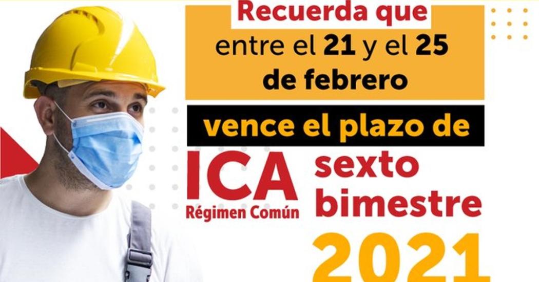 Cuáles son los medios para pagar ICA sexto bimestre 2021 en Bogotá