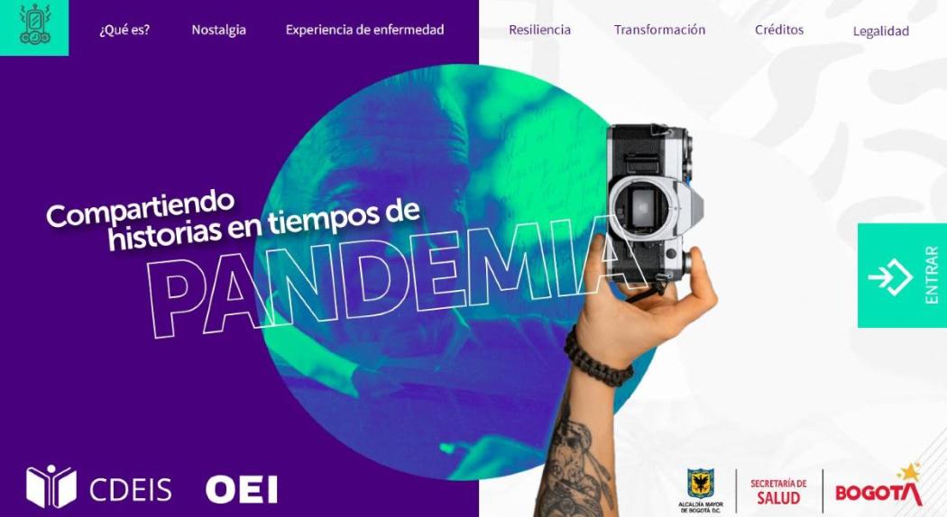 Cápsula del tiempo virtual con historias de pandemia en Bogotá, Salud 