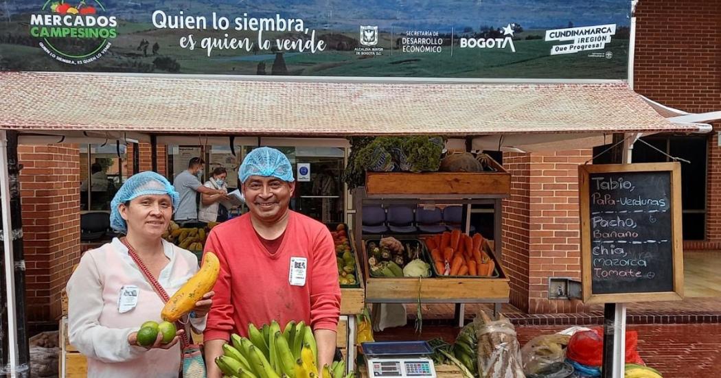Este 27 de febrero habrá Mercados Campesinos en tres sitios de Bogotá