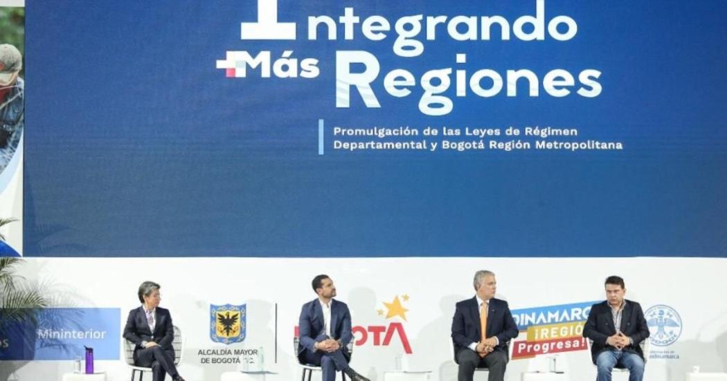 Luego de casi 70 años, la Región Metropolitana es una realidad |  Bogota.gov.co