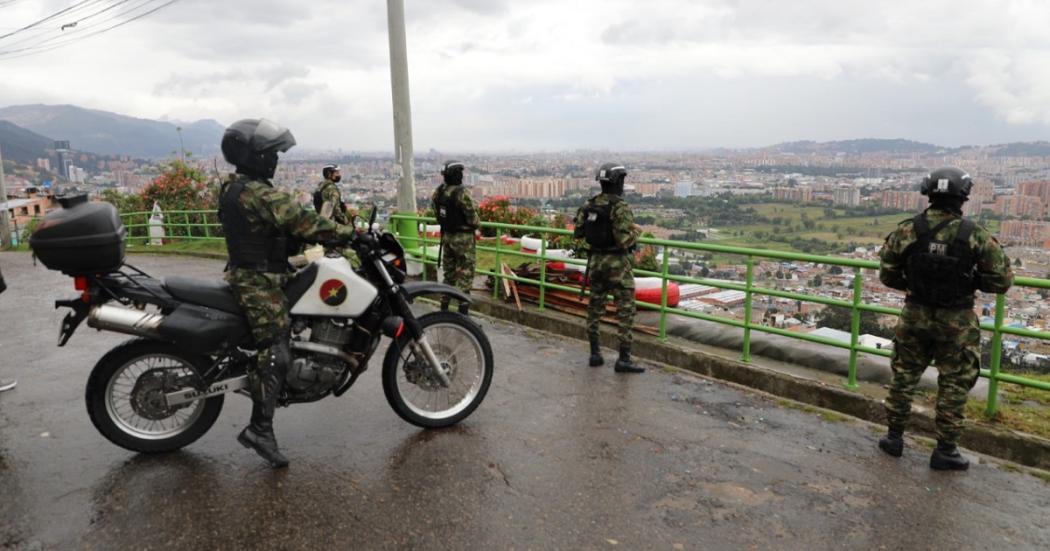En Bogotá 1.300 hombres el Ejército brindarán seguridad en elecciones