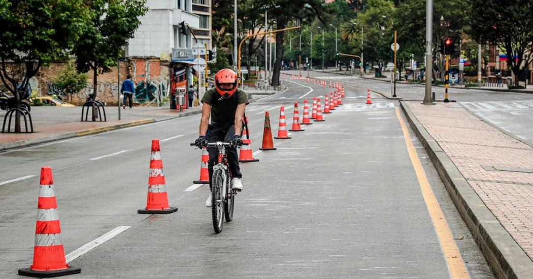 Así es el comparendo a ciclistas que van por la vía de TransMilenio