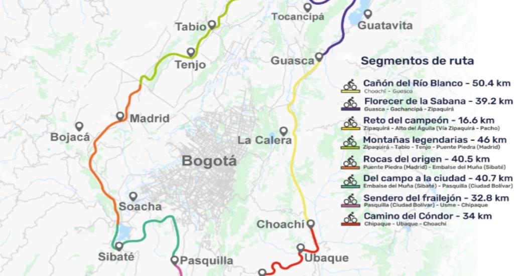 ¿Qué es y por dónde pasa el Circuito Turísticos BiciBogotá Región?